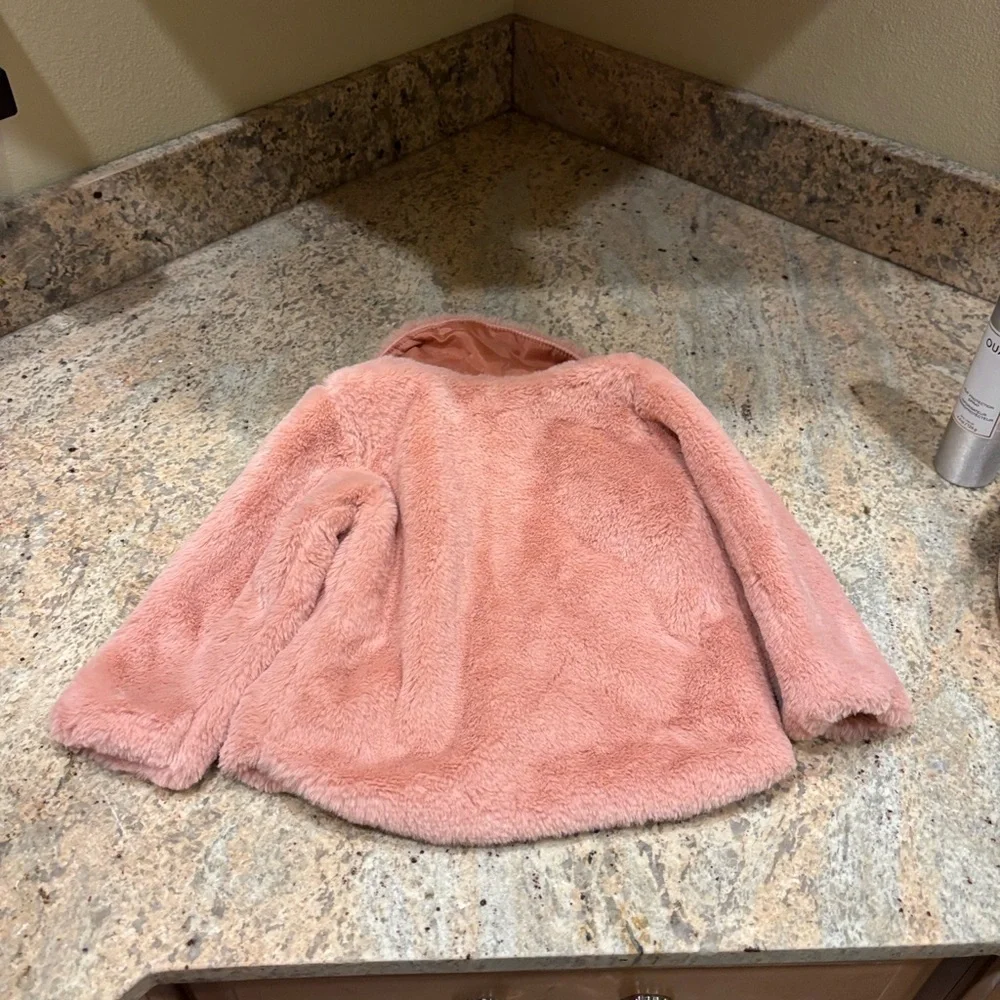 7 For all mankind Cozy Pink Kids Jacket. It's a size 18 months